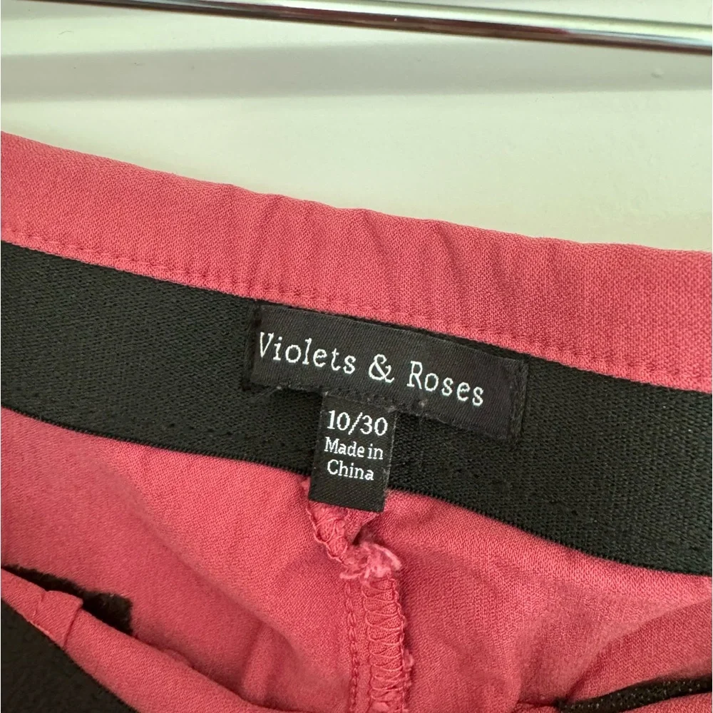 Violets & Roses Slacks - Picture 2 of 3